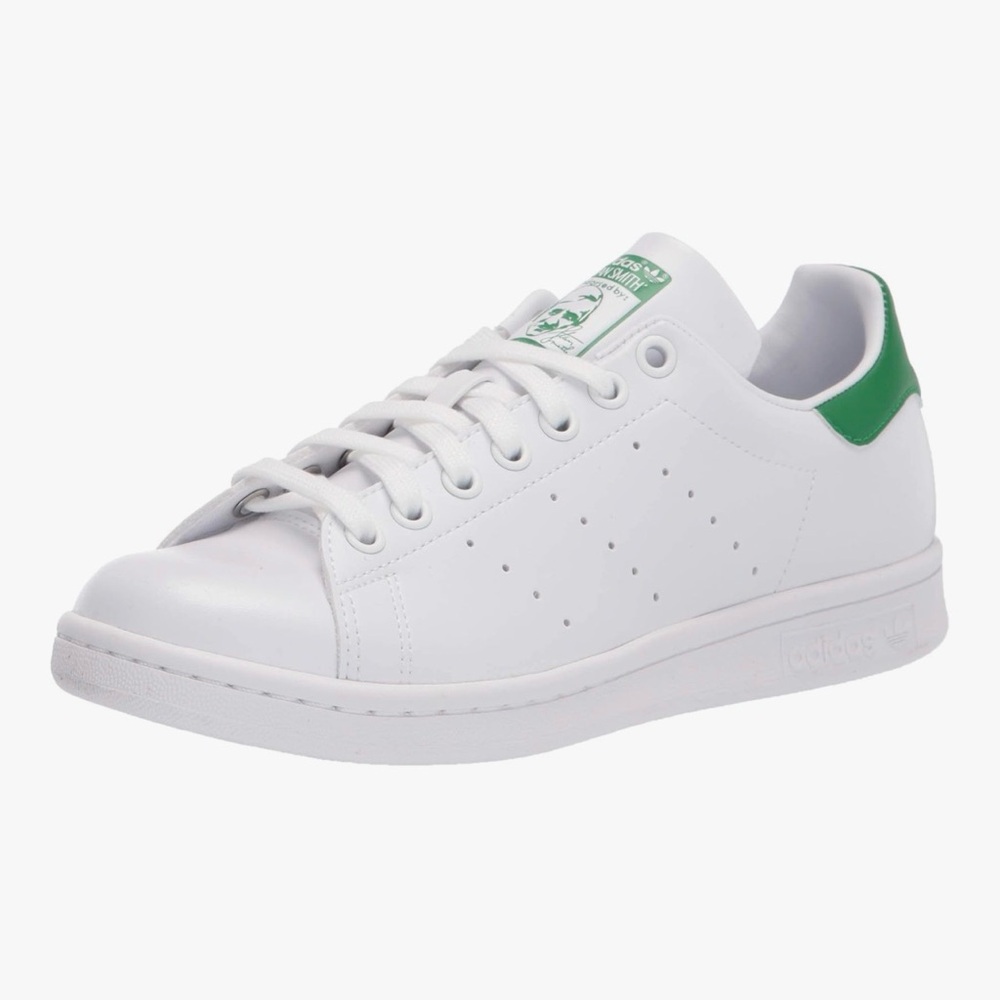 Adidas Classic Stan Smith Sneakers (White and Green)